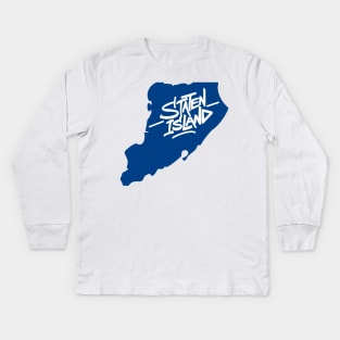 Staten Island Kids Long Sleeve T-Shirt